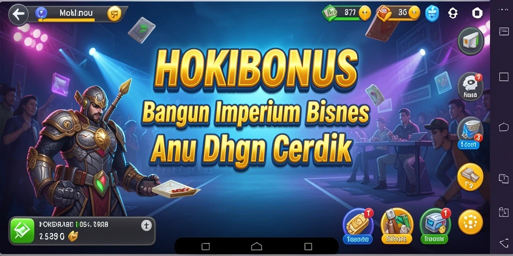 Tampilan gameplay HOKIBONUS yang menyenangkan dan interaktif.