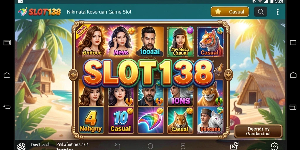 Tangkapan layar SLOT138 menampilkan gameplay yang seru dan menghibur.